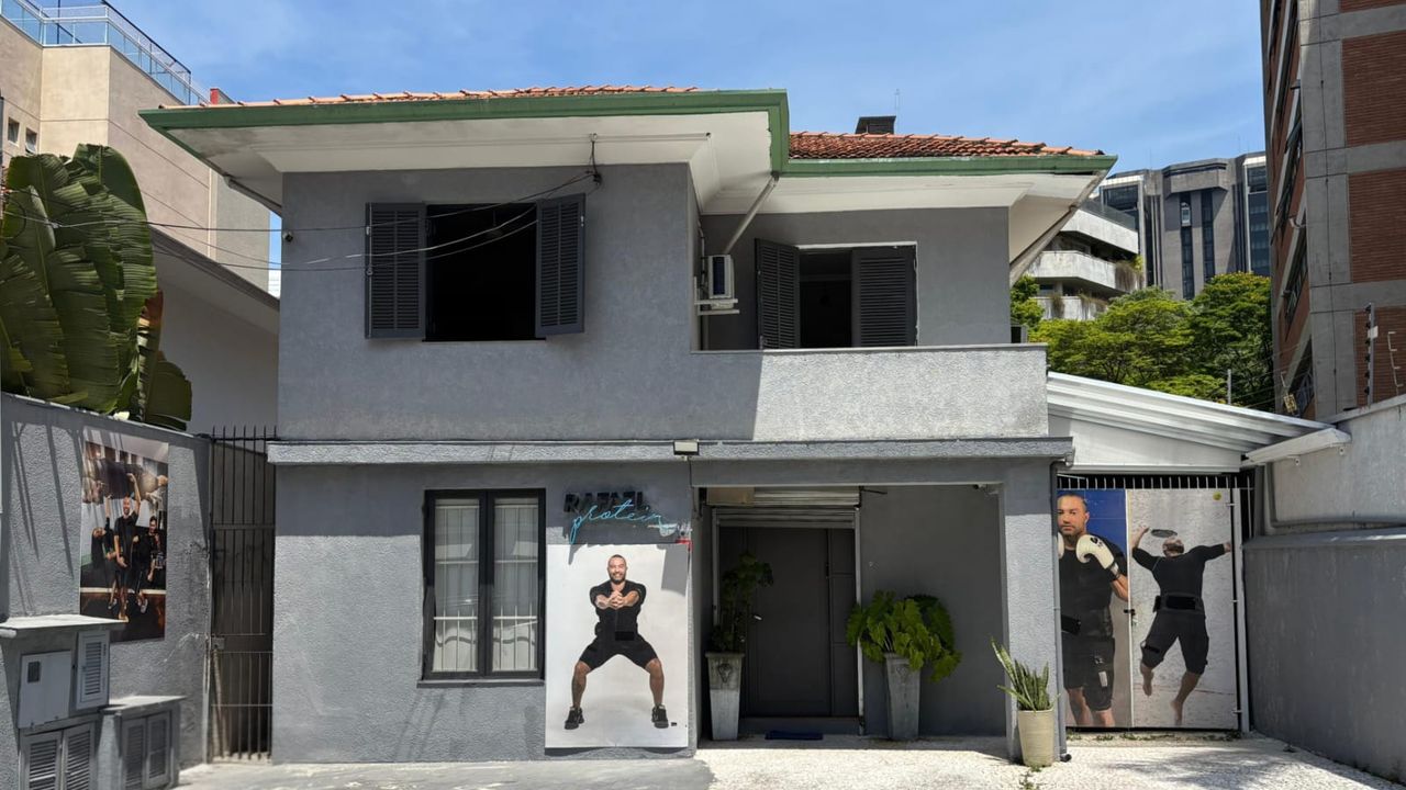 Imagem da estrutura da academia