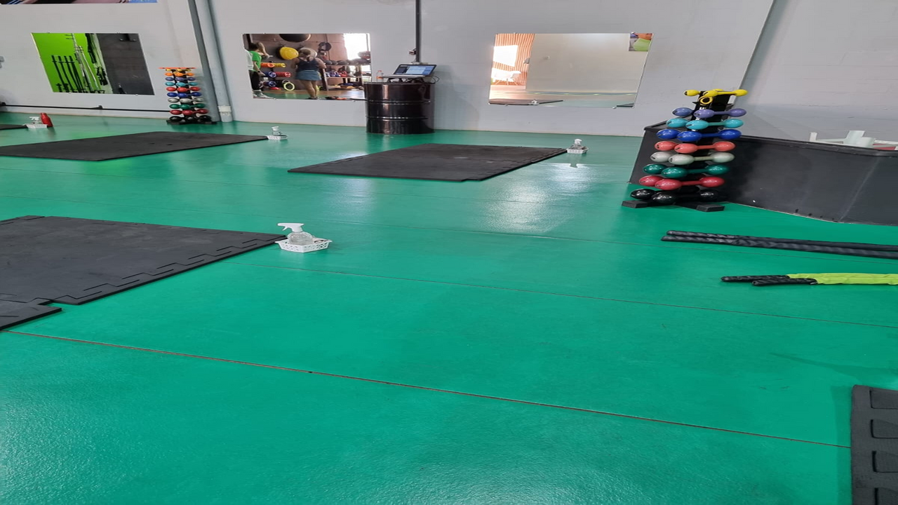 Imagem da estrutura da academia