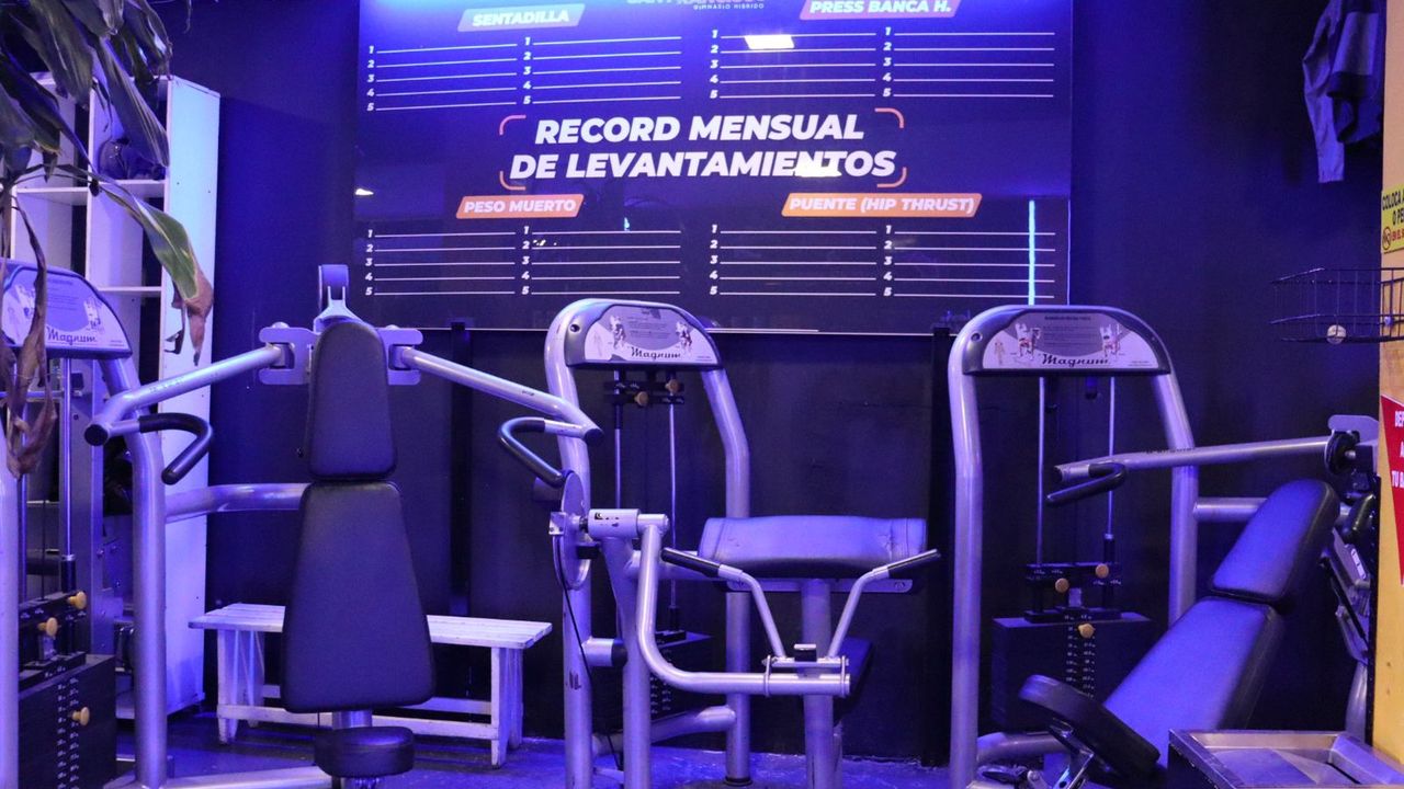 Imagem da estrutura da academia