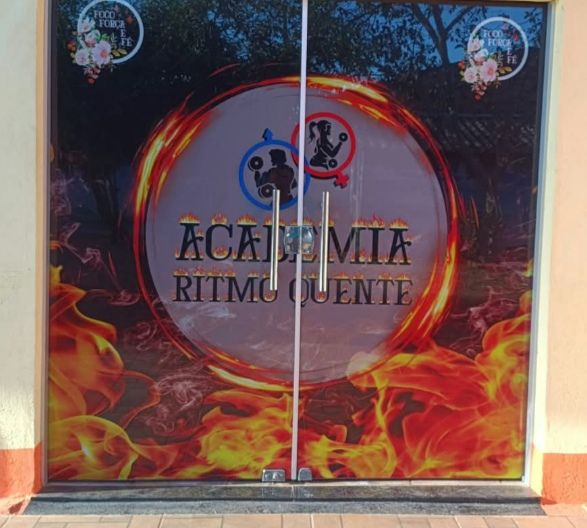 Imagem da estrutura da academia