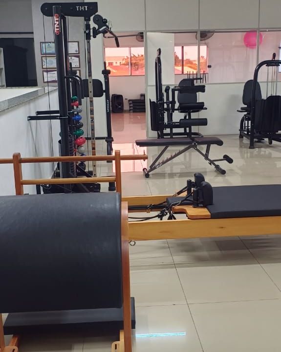 Imagem da estrutura da academia