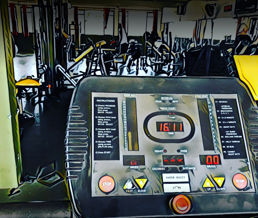 Imagem da estrutura da academia