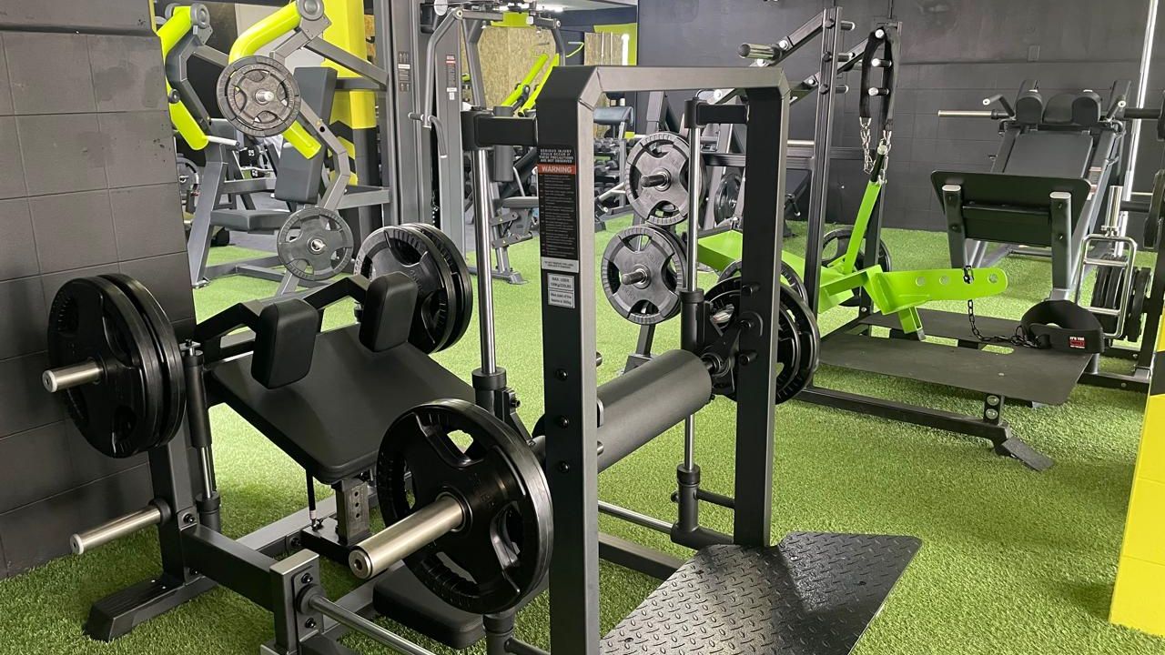 Imagem da estrutura da academia