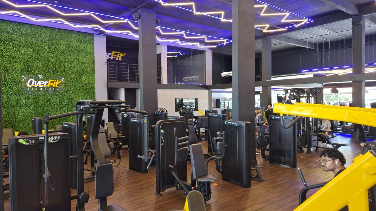 Imagem da estrutura da academia