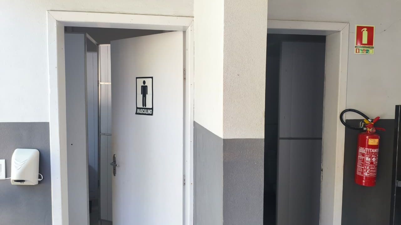 Imagem da estrutura da academia