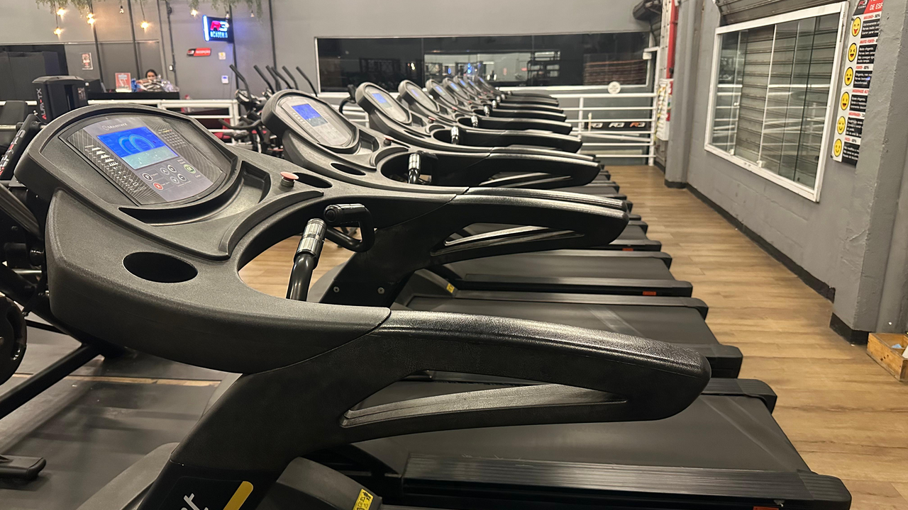 Imagem da estrutura da academia