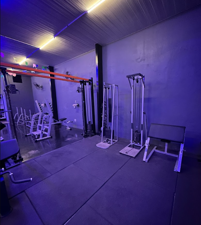 Imagem da estrutura da academia