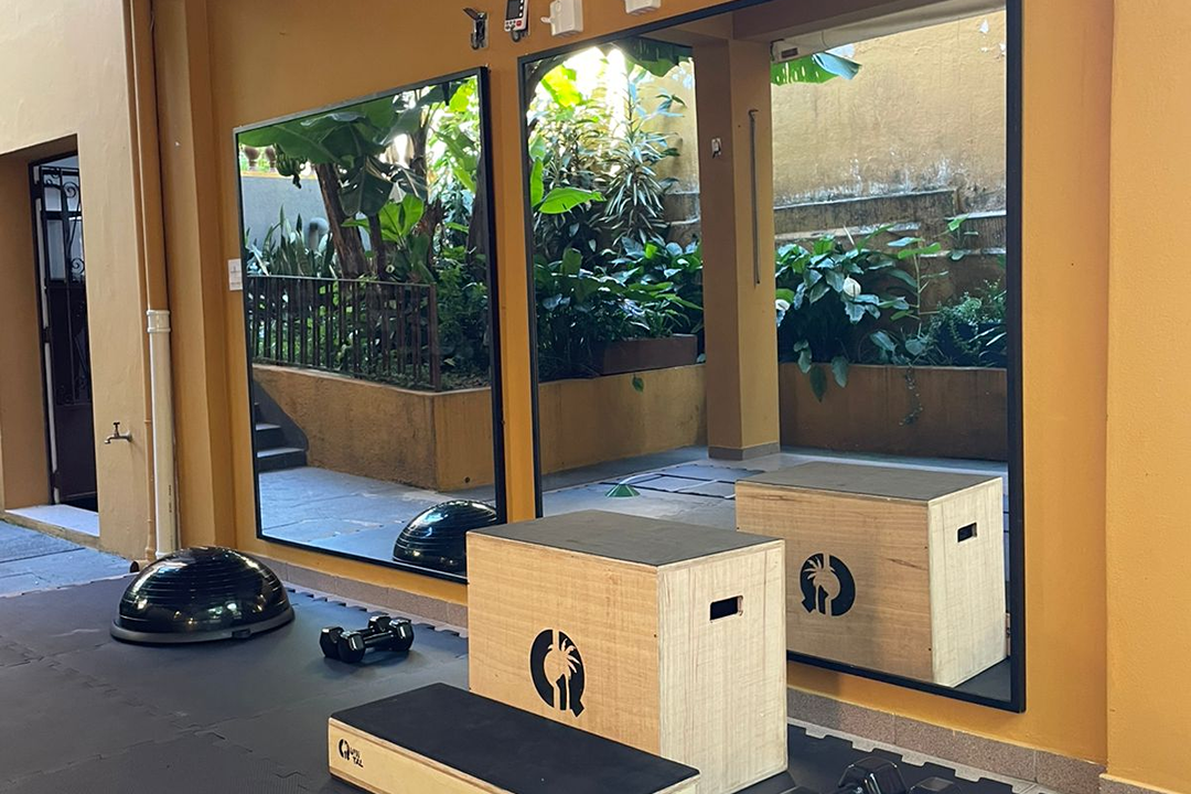 Imagem da estrutura da academia