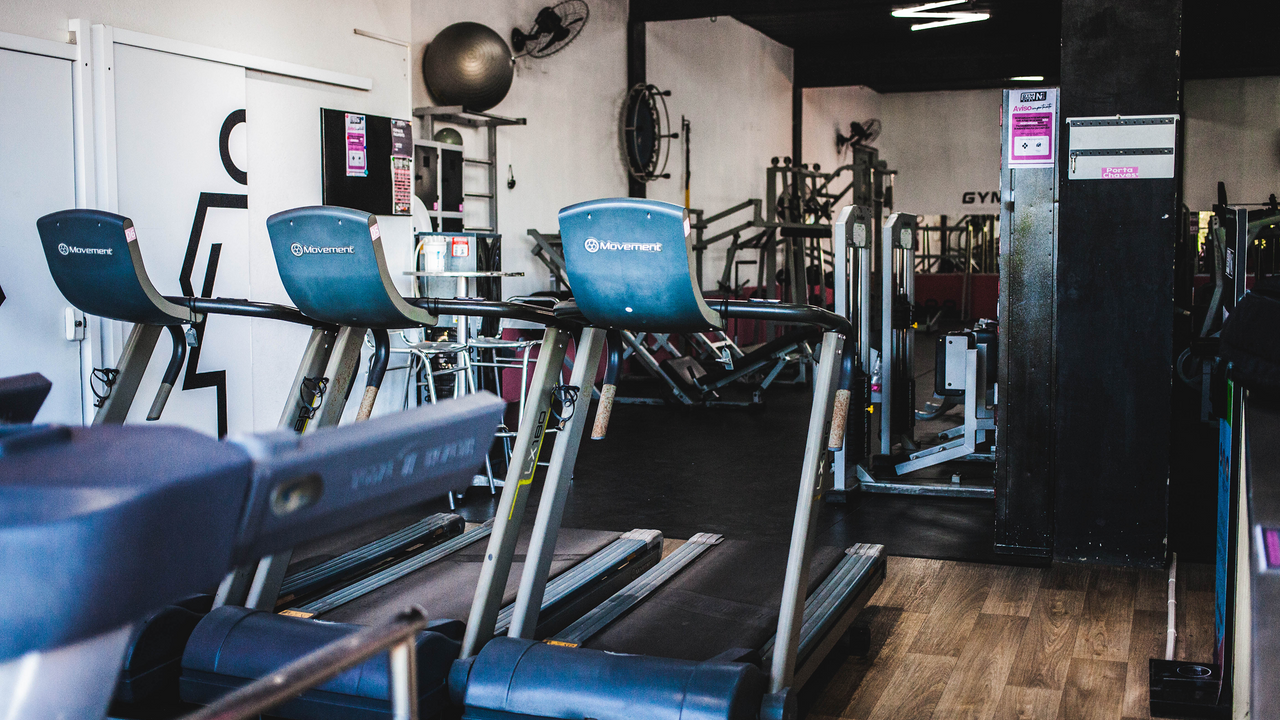 Imagem da estrutura da academia