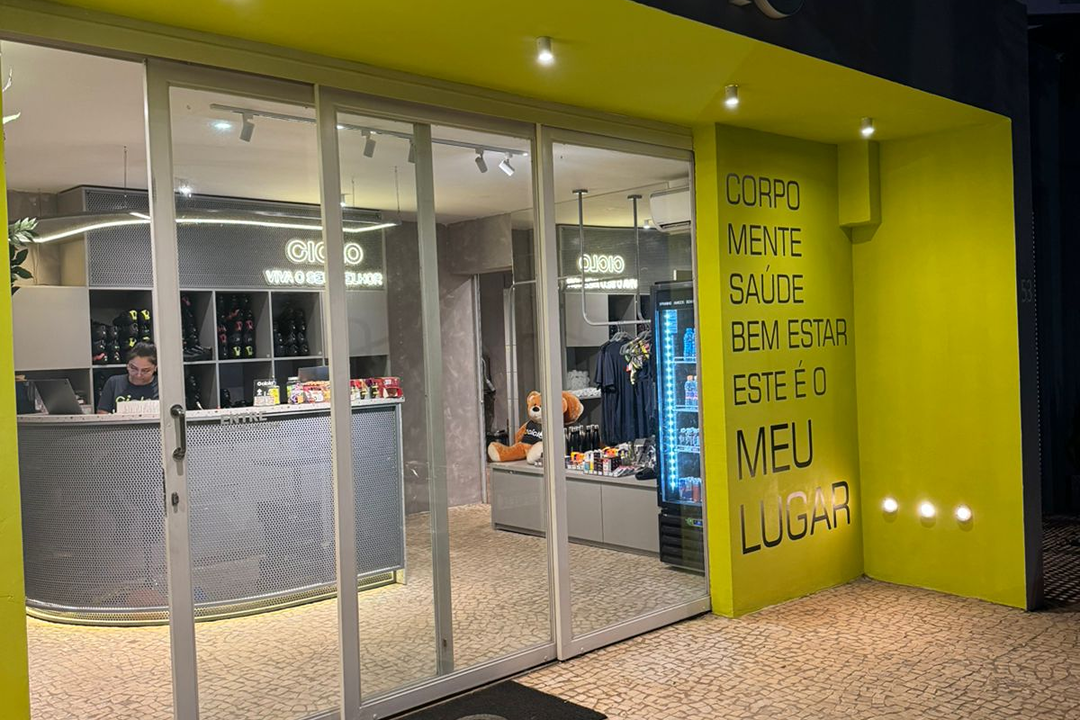 Imagem da estrutura da academia