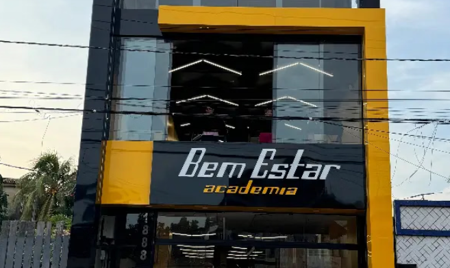 Imagem da estrutura da academia