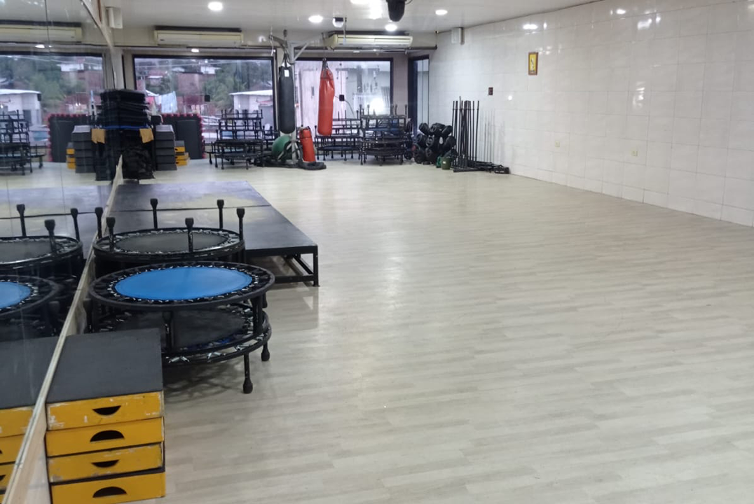 Imagem da estrutura da academia