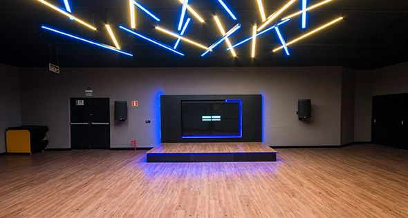 Imagem da estrutura da academia