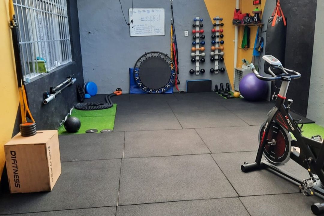 Imagem da estrutura da academia