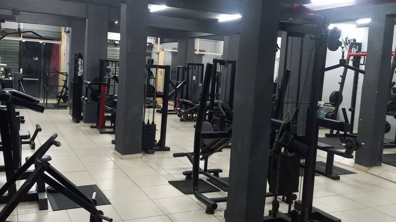 Imagem da estrutura da academia