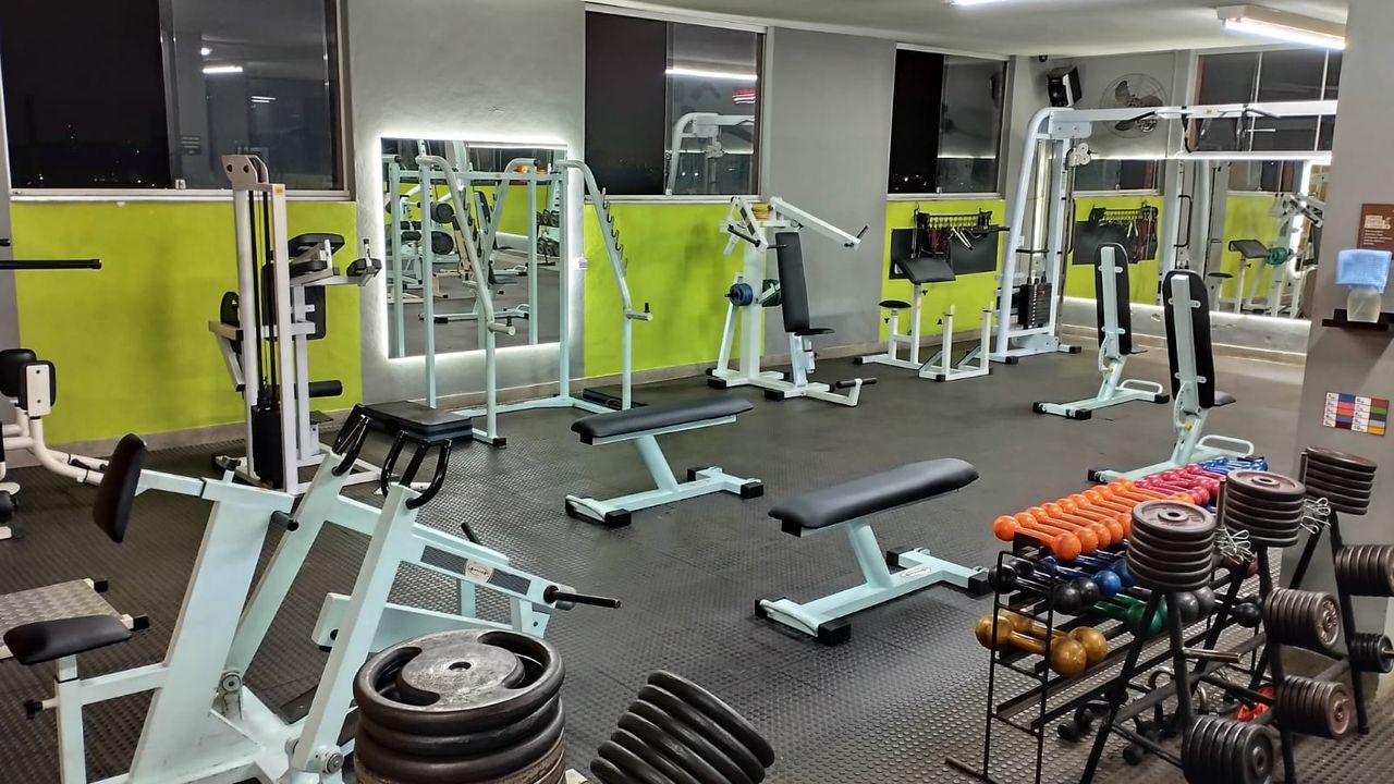 Imagem da estrutura da academia