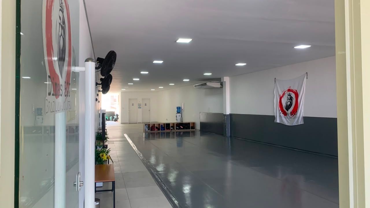 Imagem da estrutura da academia