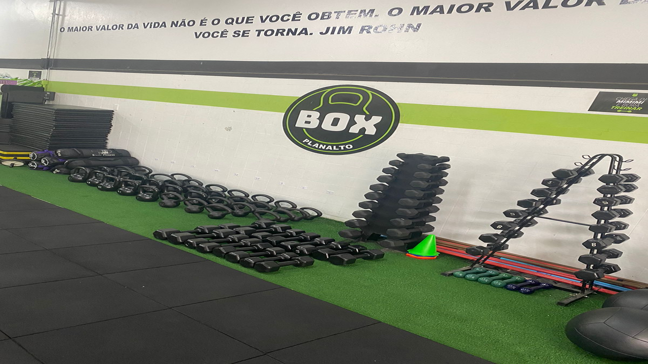 Imagem da estrutura da academia