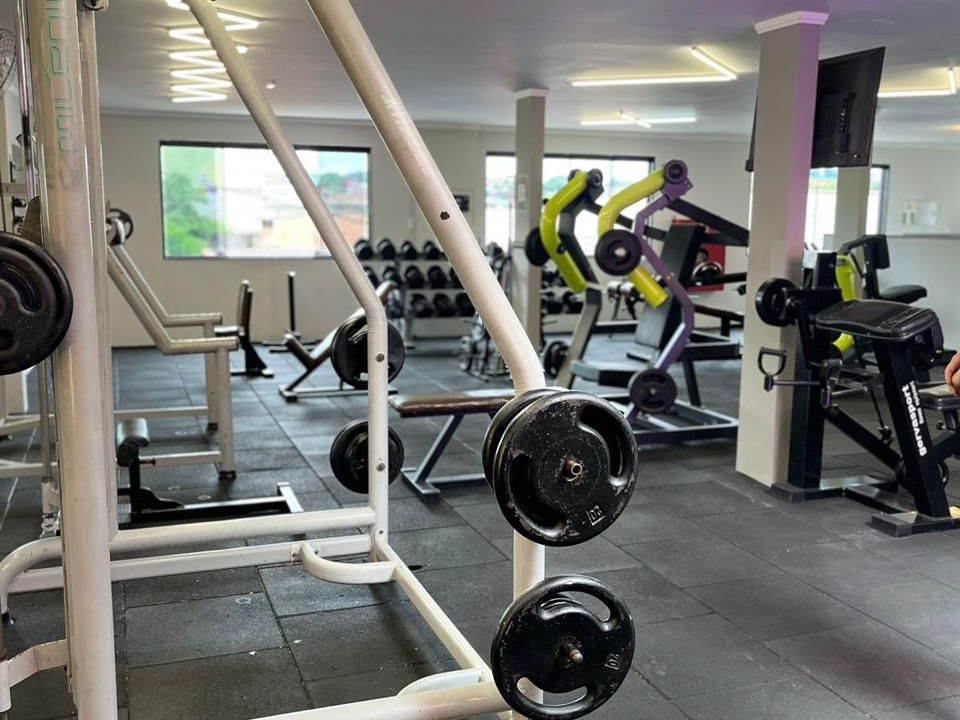 Imagem da estrutura da academia