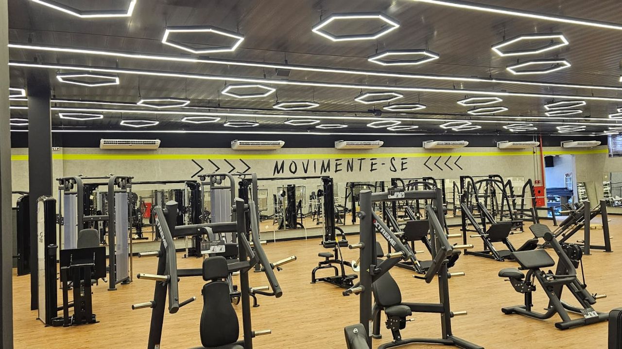 Imagem da estrutura da academia