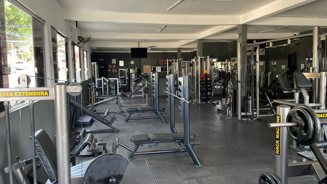 Imagem da estrutura da academia