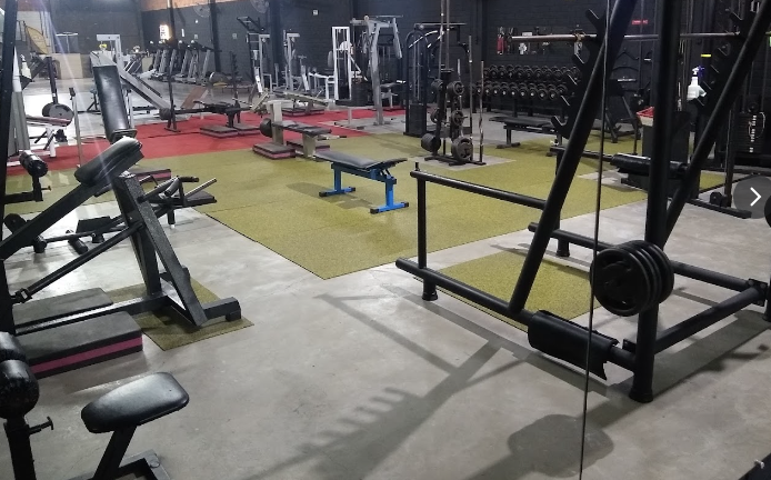 Imagem da estrutura da academia