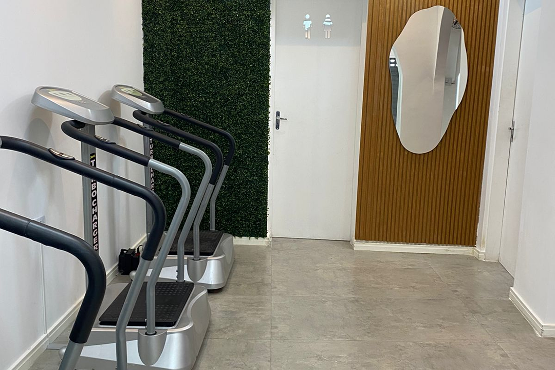 Imagem da estrutura da academia