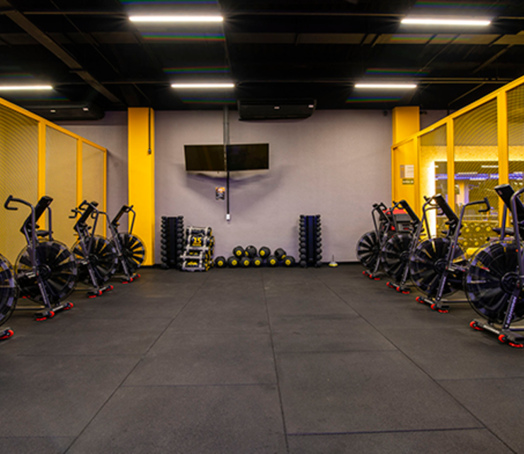 Imagem da estrutura da academia