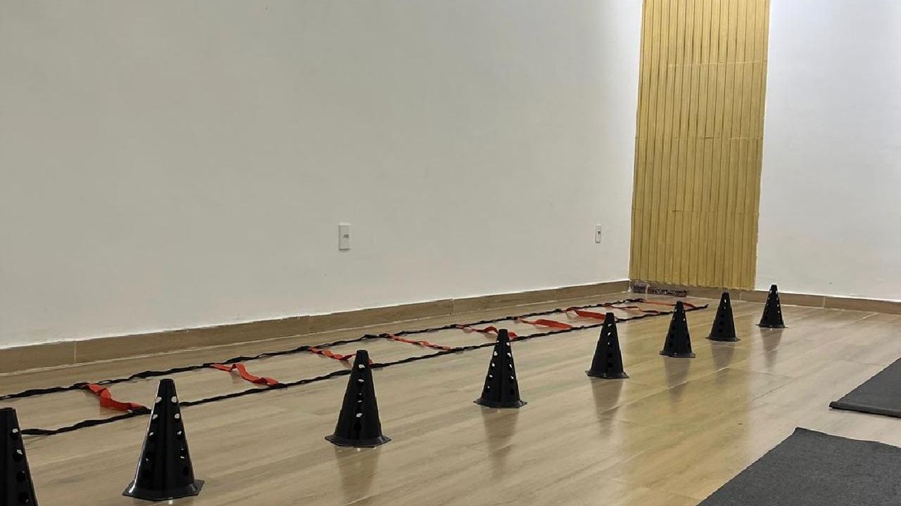 Imagem da estrutura da academia