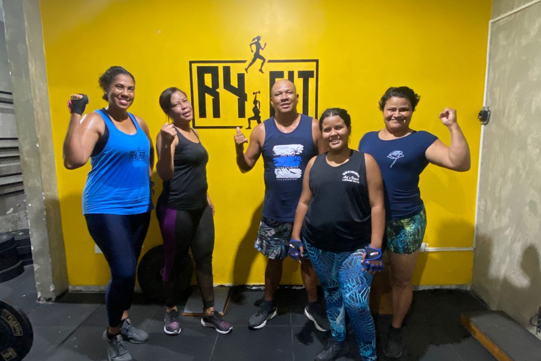 Imagem da estrutura da academia