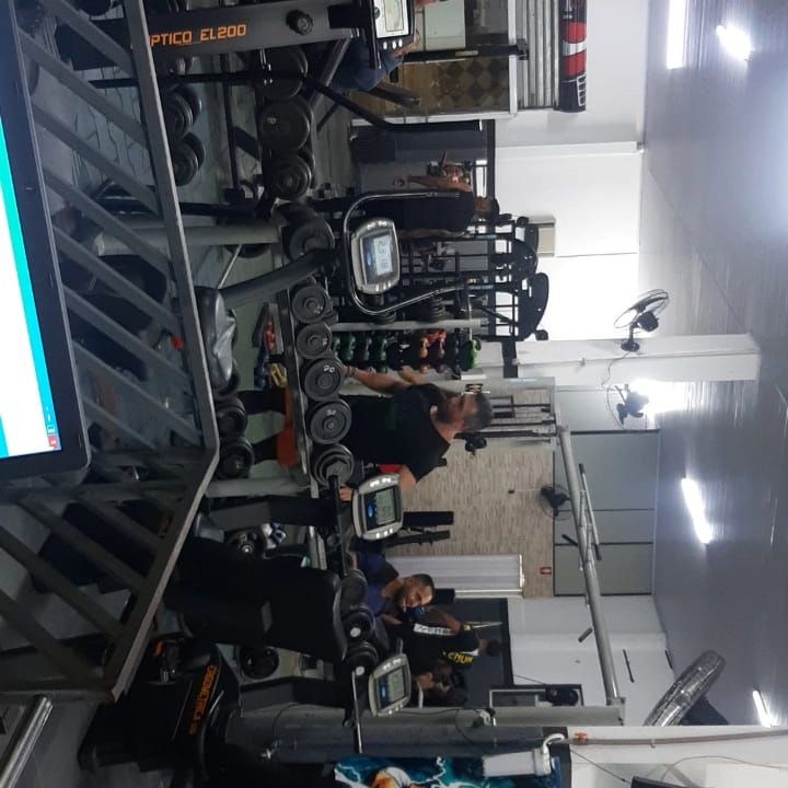 Imagem da estrutura da academia