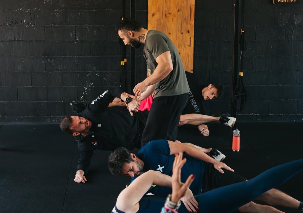 Imagem da estrutura da academia