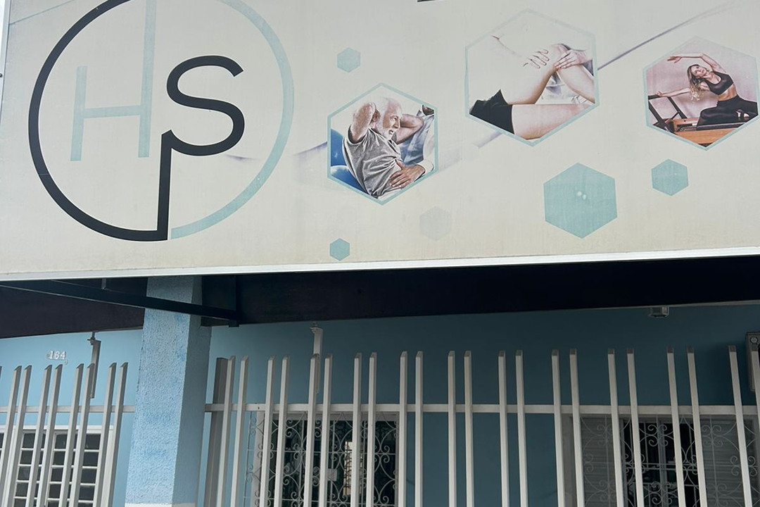 Imagem da estrutura da academia