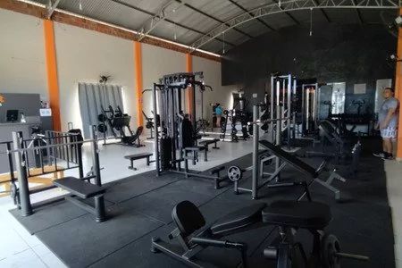 Imagem da estrutura da academia