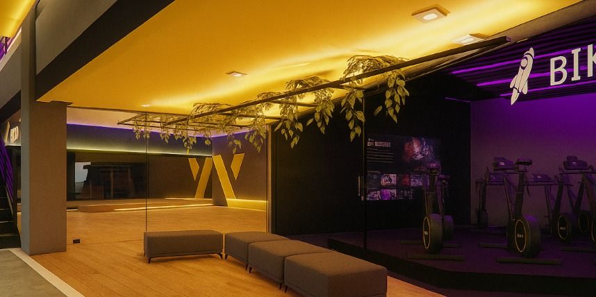 Imagem da estrutura da academia