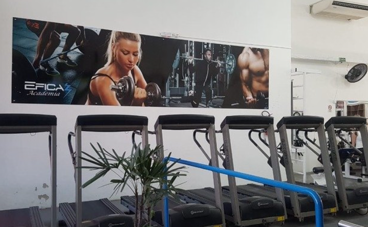 Imagem da estrutura da academia