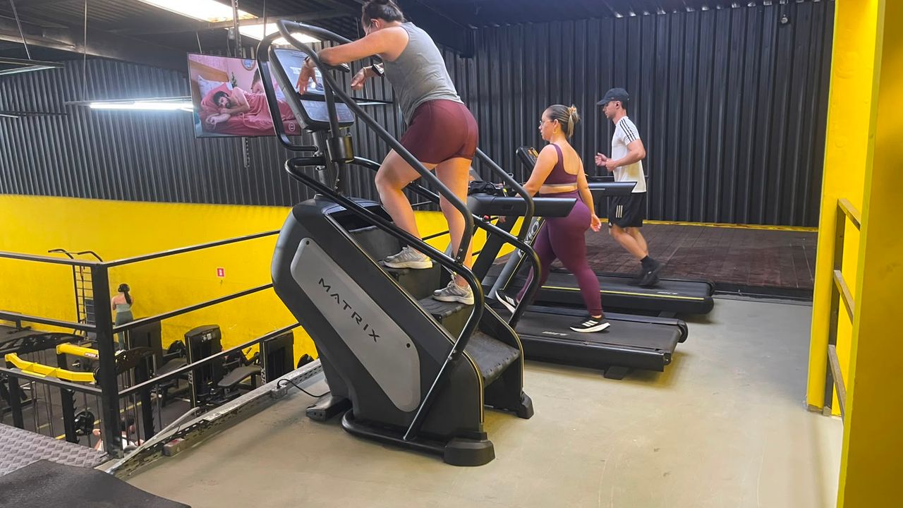 Imagem da estrutura da academia