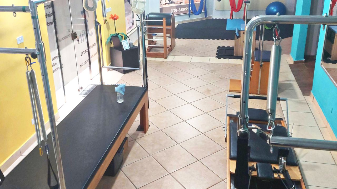 Imagem da estrutura da academia