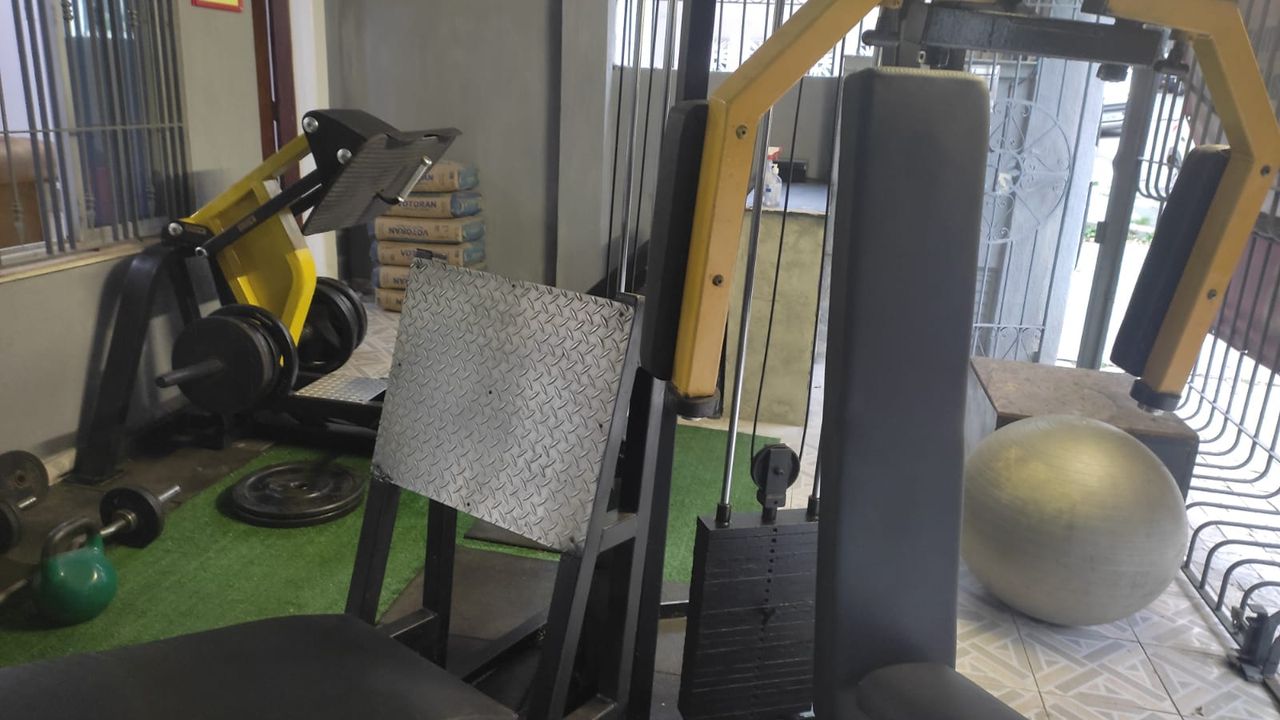 Imagem da estrutura da academia