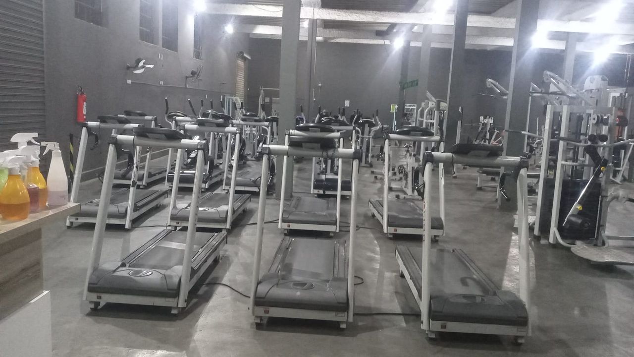 Imagem da estrutura da academia