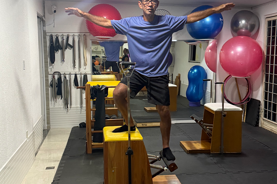 Imagem da estrutura da academia