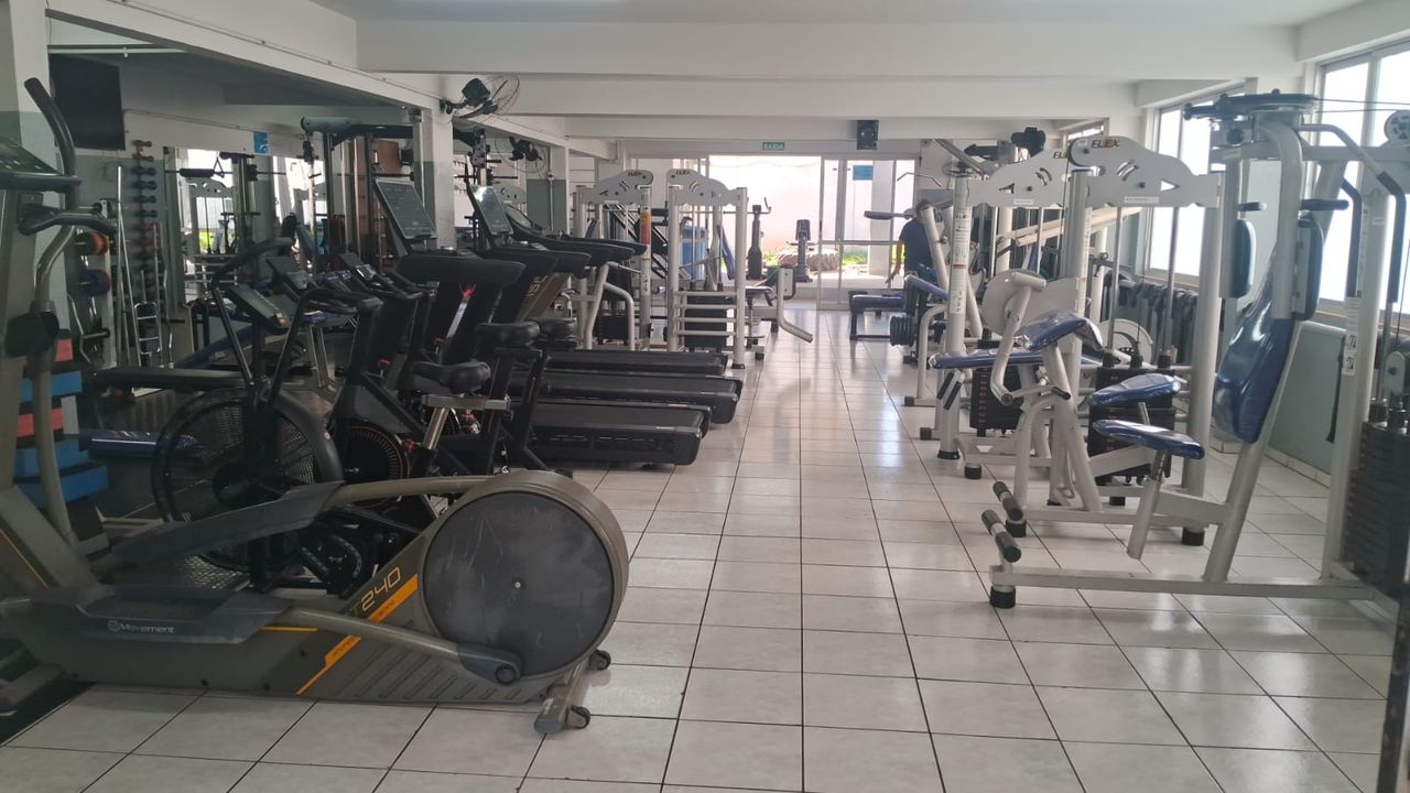 Imagem da estrutura da academia