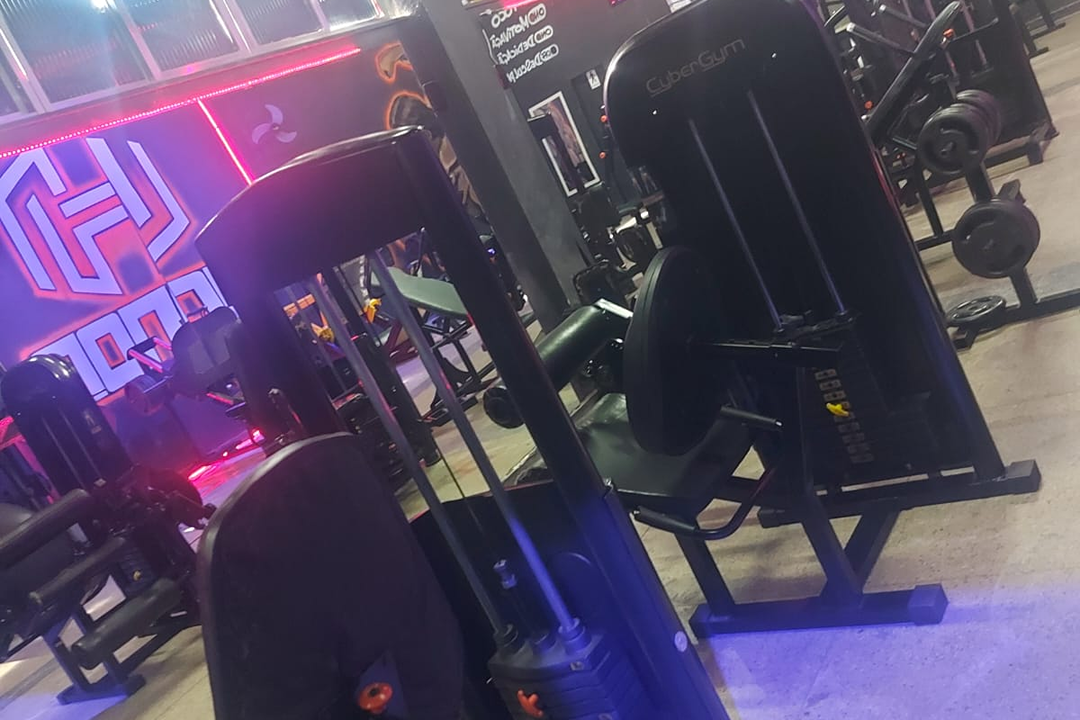 Imagem da estrutura da academia