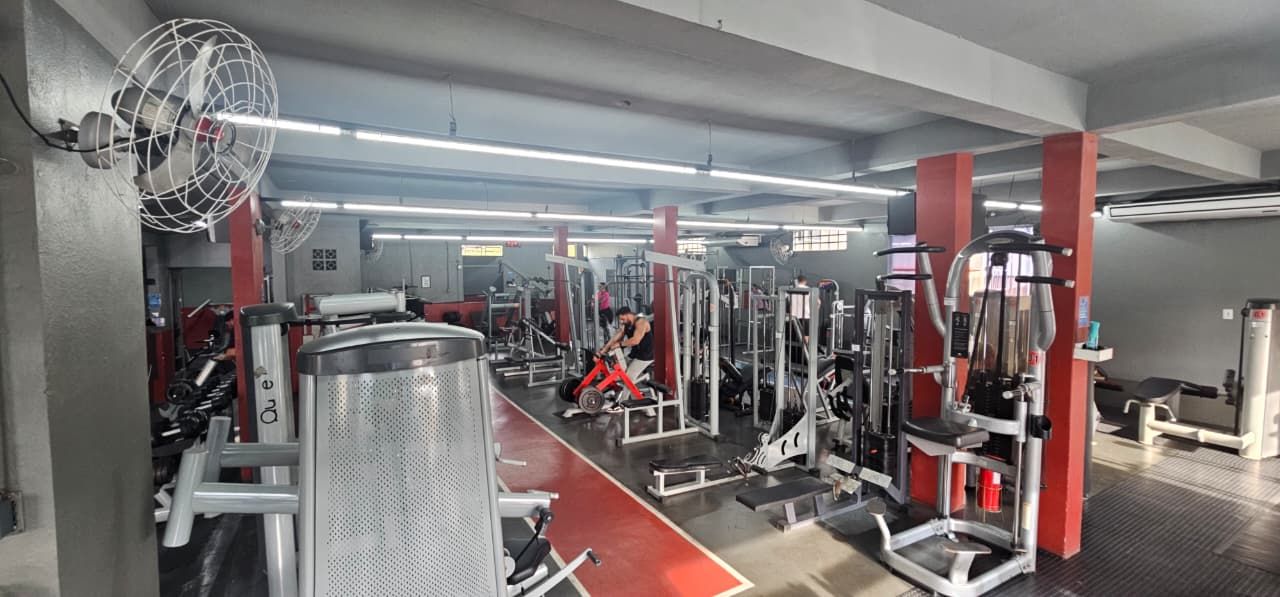 Imagem da estrutura da academia