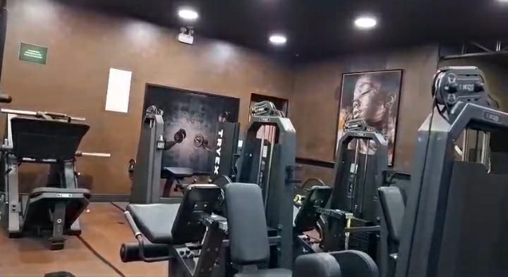 Imagem da estrutura da academia