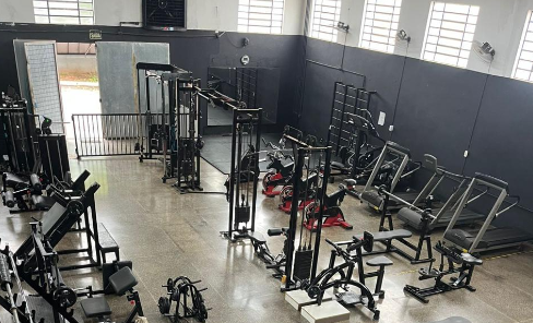 Imagem da estrutura da academia