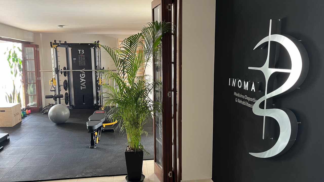 Imagem da estrutura da academia