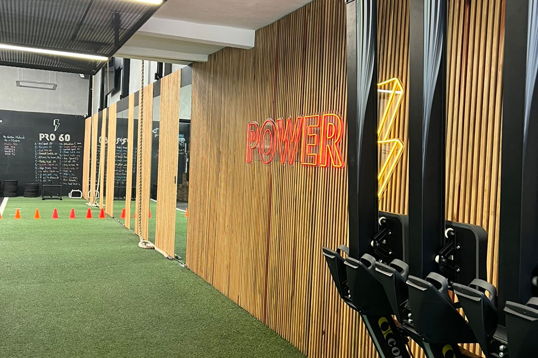 Imagem da estrutura da academia