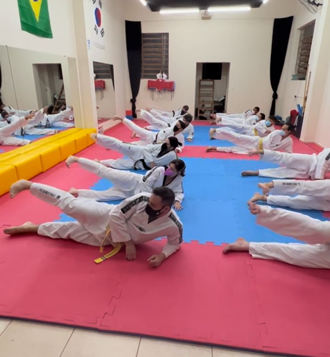 Imagem da estrutura da academia