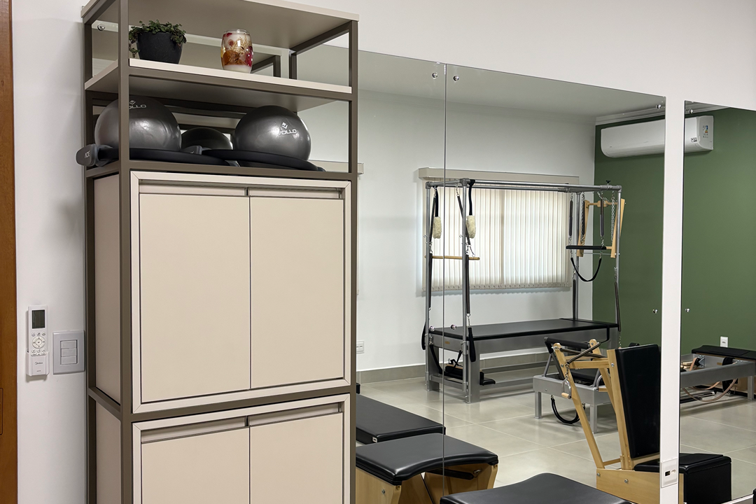 Imagem da estrutura da academia